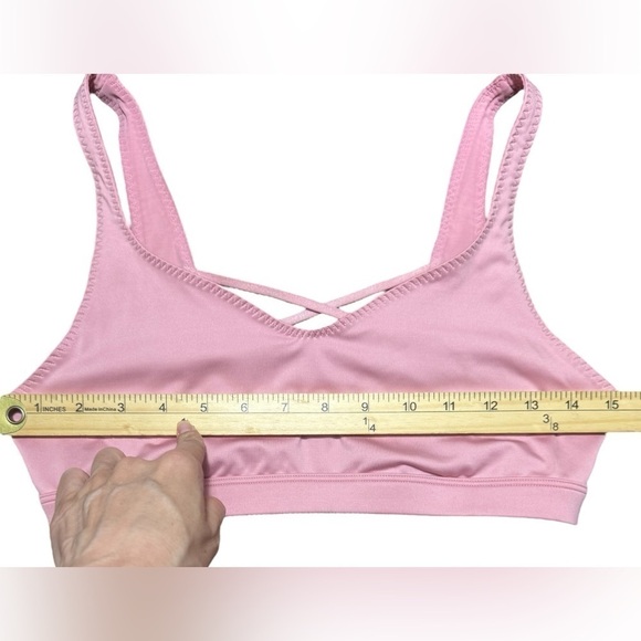 Victoria Sport Ballet Pink Size Medium Strappy Sports Bra - Picture 10 of 14